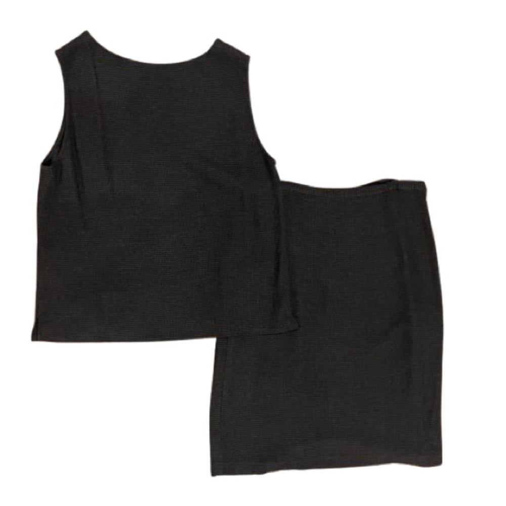Eileen Fisher Brown 2-Piece Sleeveless Coordinated Set| Size M